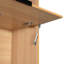 Garde-manger compact, buffet de 69 po de hauteur avec rehausse et poste de travail pliable,-194005986