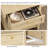 Wooden Nightstand With 2-Drawer And Shelf-2146270598