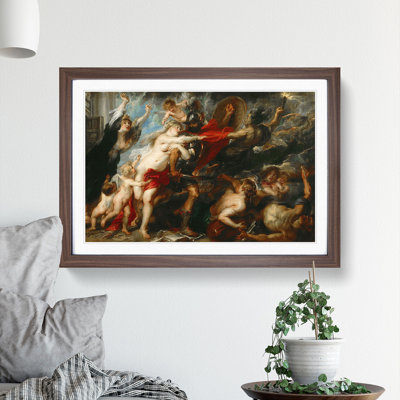 Consequences of War by Peter Paul Rubens - Picture Frame Painting
