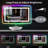 Gaulrapp Anti-Fog RGB Backlit & LED Frontlit Bathroom / Vanity Mirror with Tempered Glass & ETL-281693057