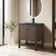 30" Herringbone Design Single Bathroom Vanity with Ceramic Top