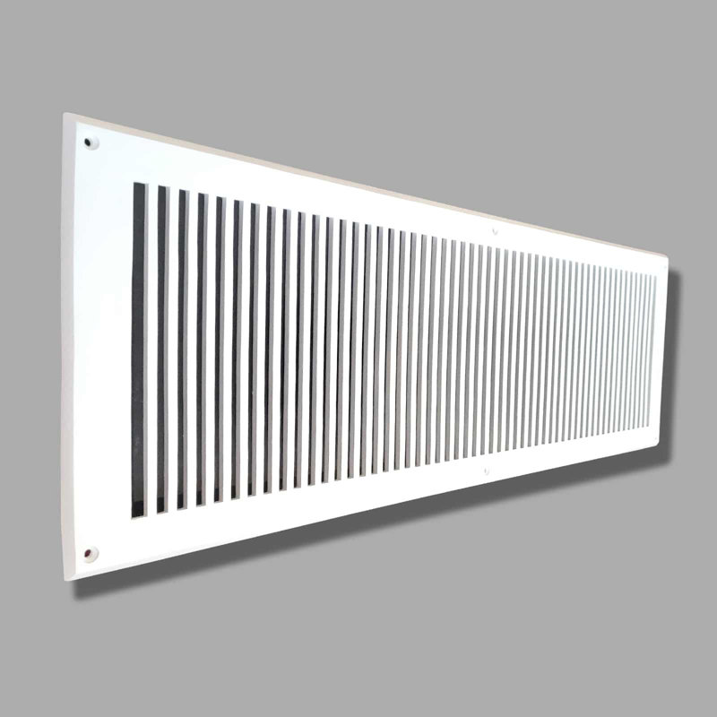 Grille murale en aluminium, Blanc