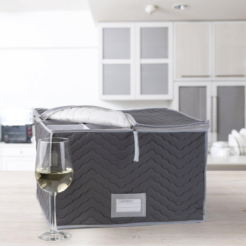 Dinnerware Storage Set, 10" H x 12" W x 15.5" D