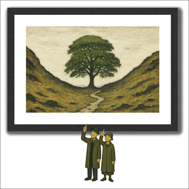 Abeline Single Picture Frame Print