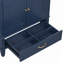Ensemble de meuble-lavabo 60 po avec lavabo double 60 po, 2 armoires avec organisateurs de porte, 2 tiroirs, bleu-129184089