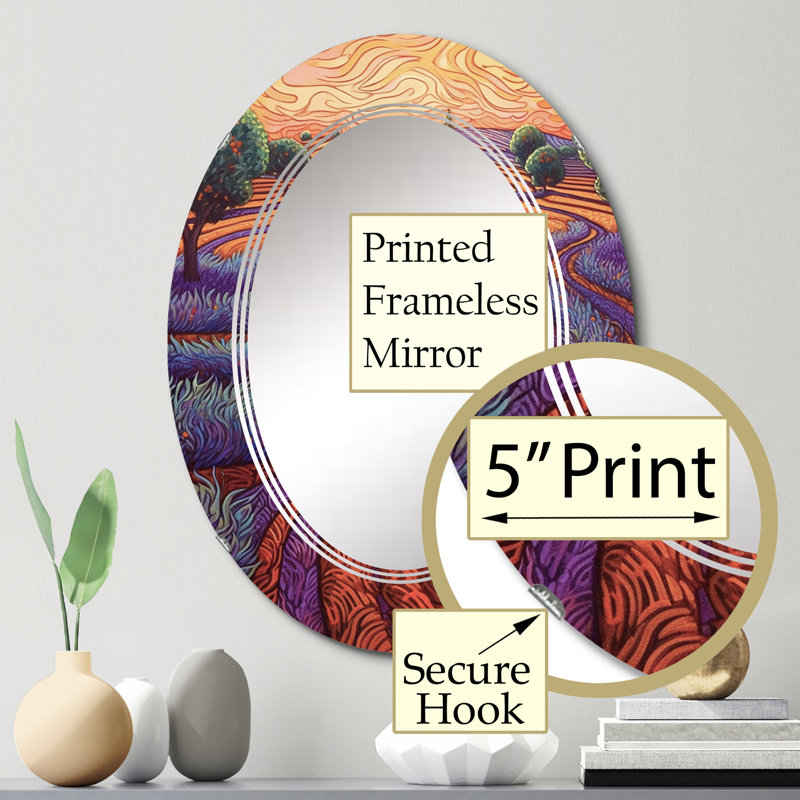 Miroir mural Geonaa, 30 po x 20 po