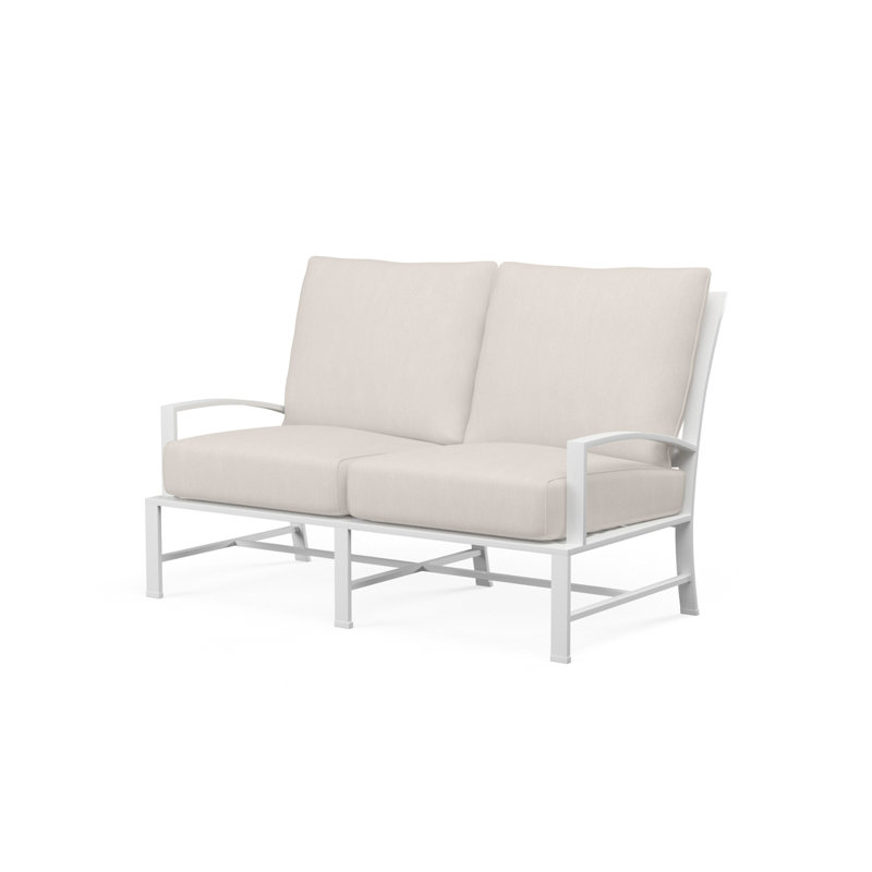 Causeuse Bristol avec coussins Bristol, Toile Sunbrella® naturelle
