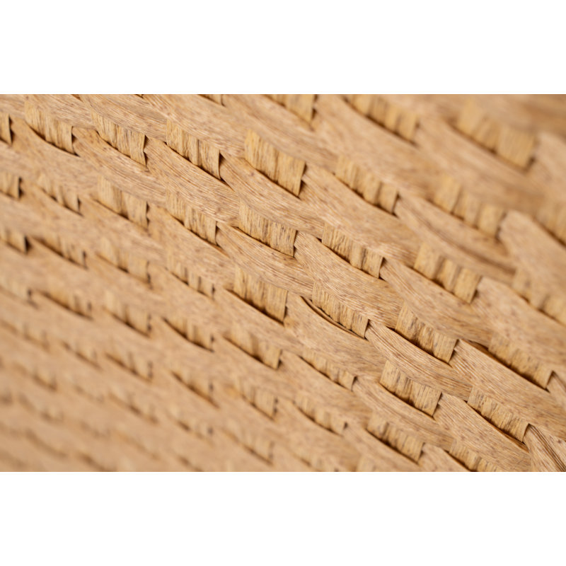 Wicker Laundry Hamper with Handles, Natural