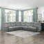 Canapé modulaire inclinable électrique 6 pièces Achernar-1607884483-1607884485
