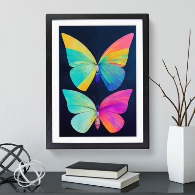 Colourful Butterflies No.1 - Wall Art