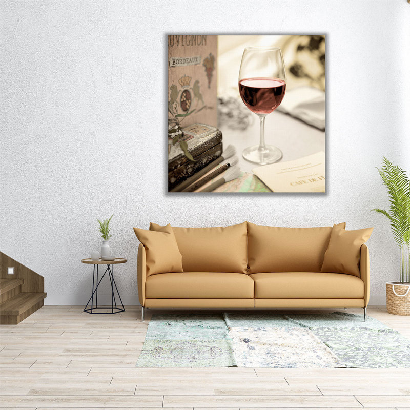 Bistro de Paris 2, reproduction d'art sur toile, H 12 po x l 12 po
