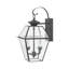 Lanterne murale d'extérieur en verre biseauté H 16,5 po Boto 2-50205860