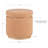 Thurleigh Round Sherpa Ottoman with Storage-346588352