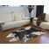 Tapis noir / blanc Novalty Loewen