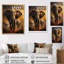 Éléphant chuchotant Izzibella d'Afrique III - impression-737327972-737327982