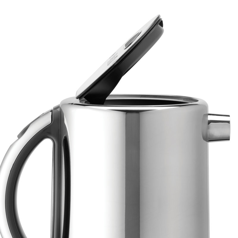 Dualit 2300W 1.5L Architect Kettle, Polished Steel/Grey