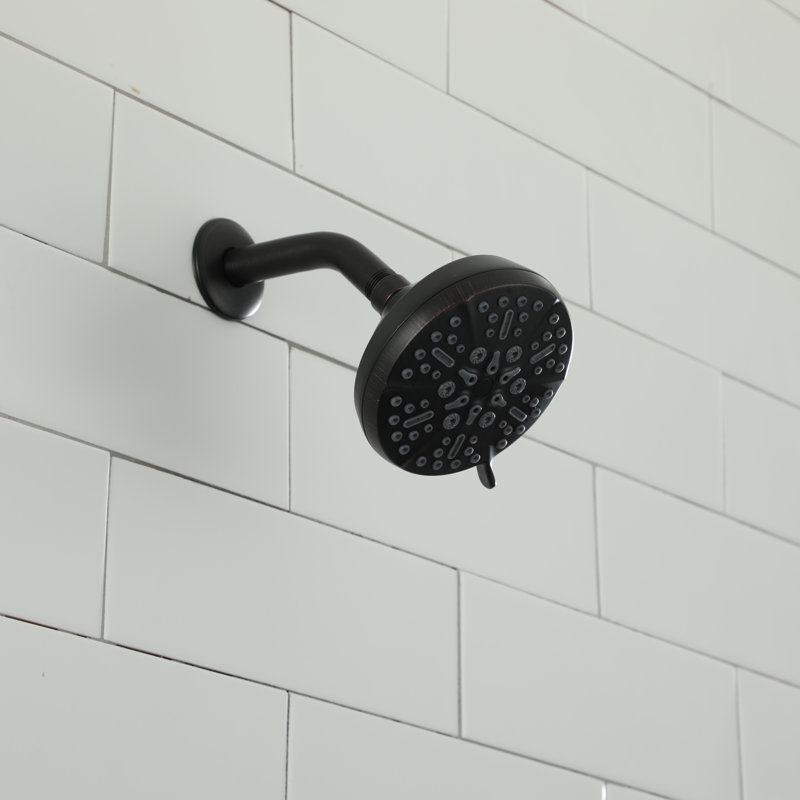 Pomme de douche fixe Rain, Bronze huilé