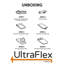 Matelas en mousse infusée de gel réversible UltraFlex RestEasy 7,5, idéal pour les lits superposés, les lits gigognes, les caravanes, les véhicules récréatifs, le rayonne de bambou, certifié CertiPUR-US®, fermeté moyenne, en boîte pratique (fabriqué au C-108900476