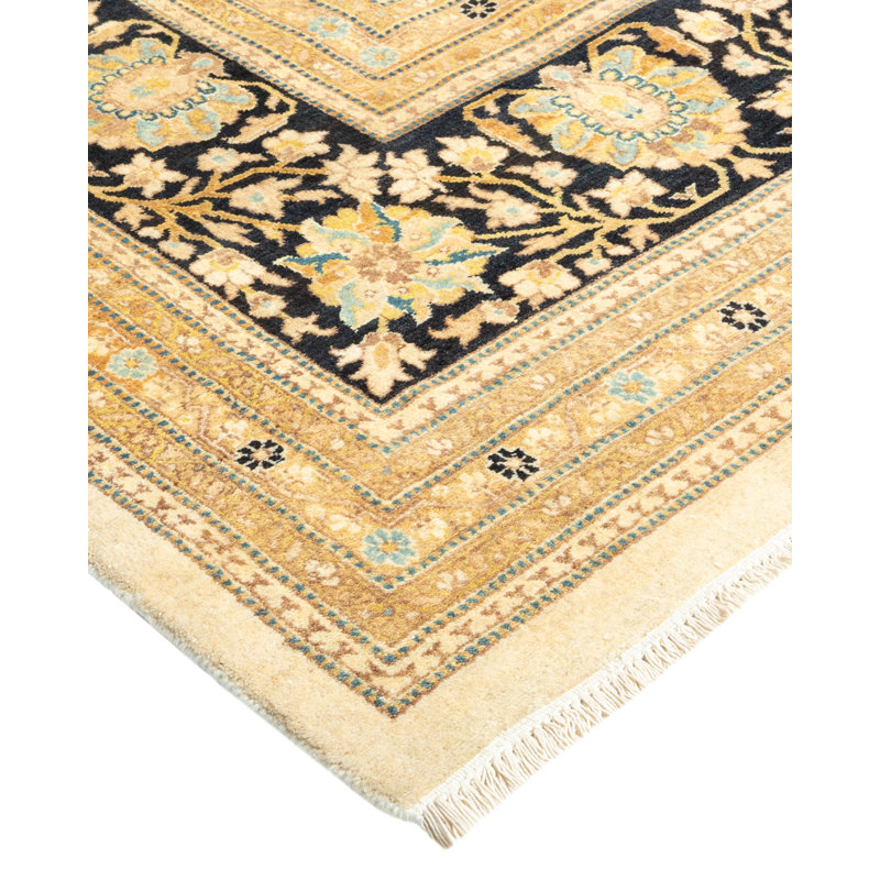 Classic One-of-a-Kind 8' 3" X 8' 9" Hand Knotted Area Rug