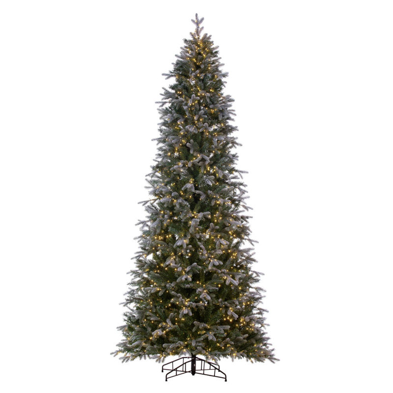 Guinel 9' H Lighted Artificial Fir Christmas Tree
