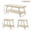 Ensemble de 3 tables basses, 2 tables basses et 2 tables de bout