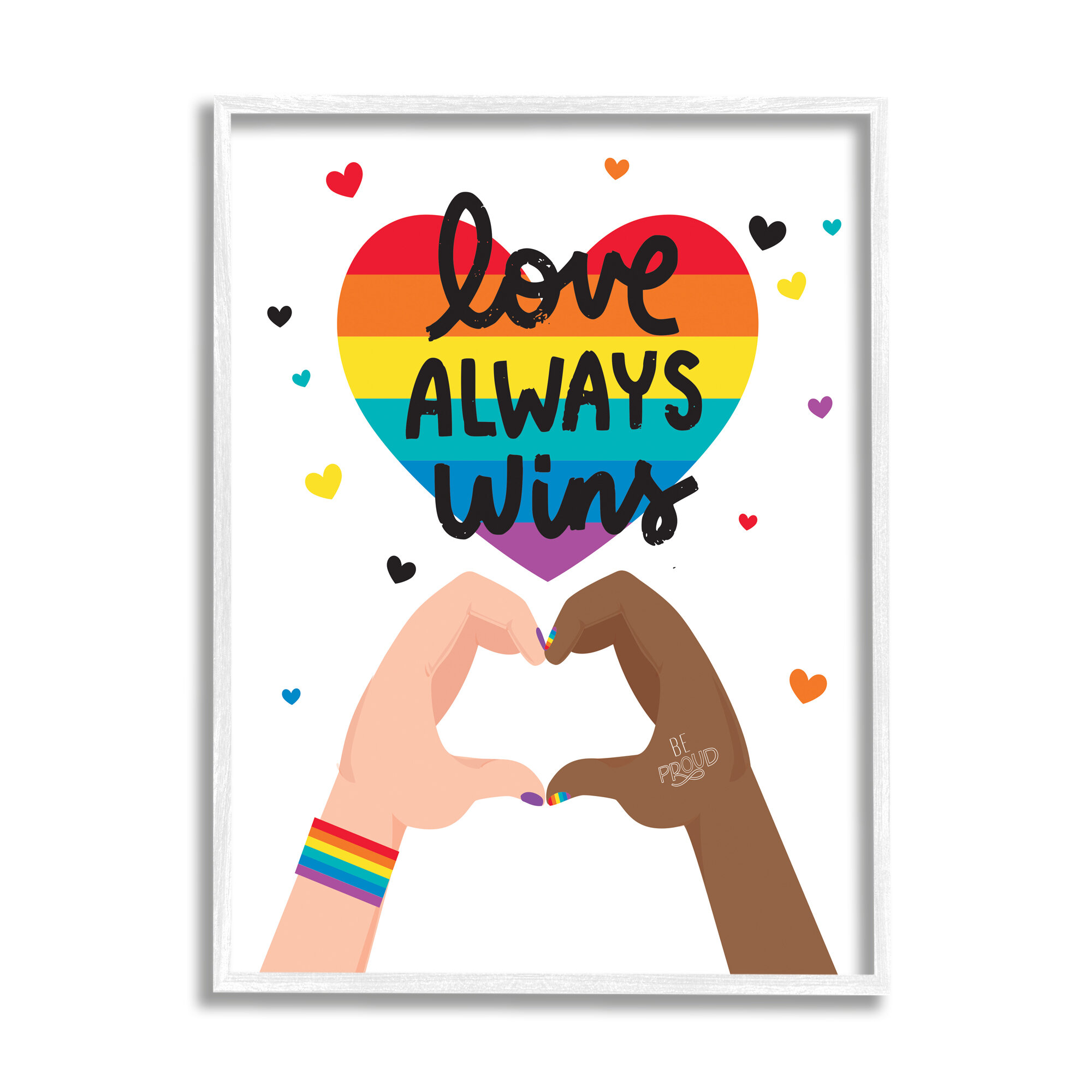 Hand Gesture Love Symbol Selflove Heart Design For Printing Greeting Cards  Banners Posters Stock Illustration - Download Image Now - iStock