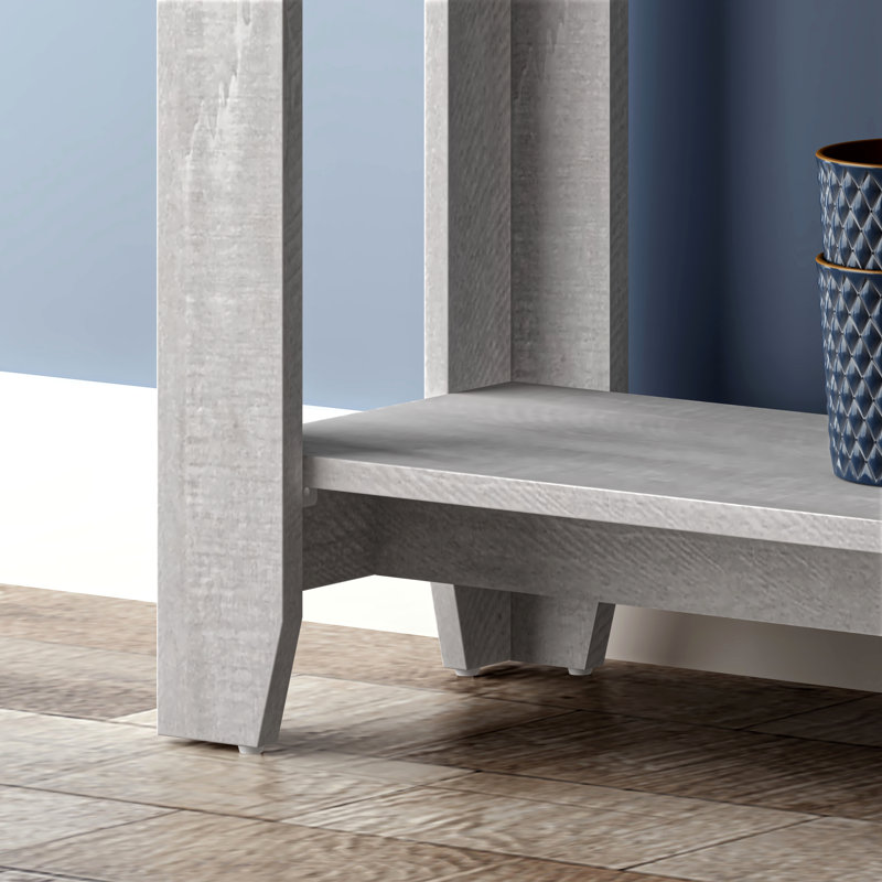 Console Justine Basilico, Dust Walnut/Dust Gray