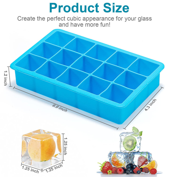 Silicone Ice Cube Tray Prep & Savour