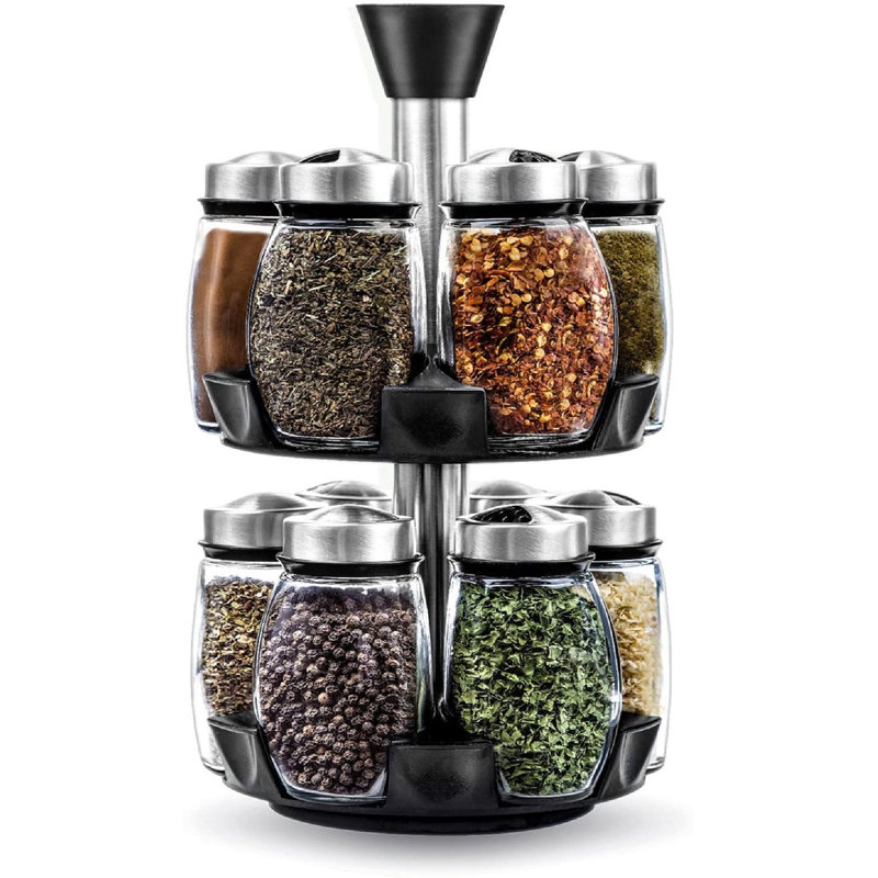 Spice Jar & Rack Set