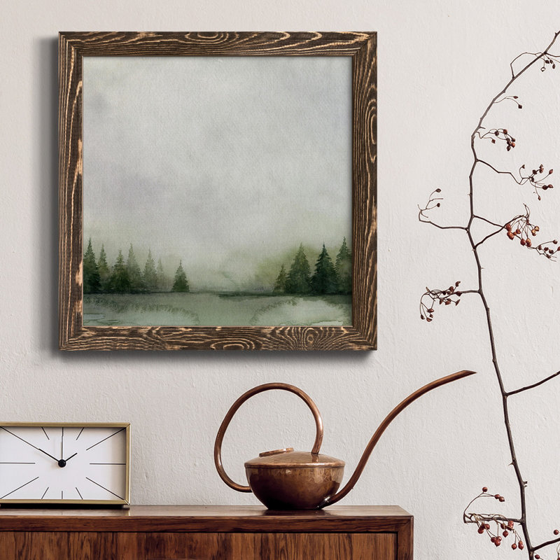 Toile encadrée Timberline I-Premium - prête à être accrochée, Encadré de bois de noyer, H 35,5 po x l 35,5 po x P 1,5 po