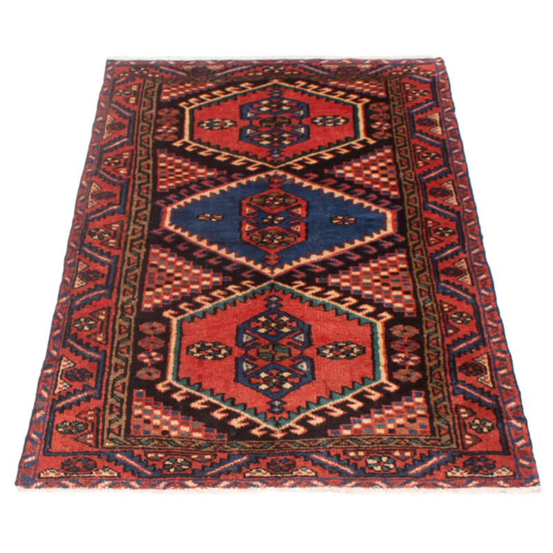 Tapis noir Melis Vintage 3 pi 8 po x 6 pi 8 po