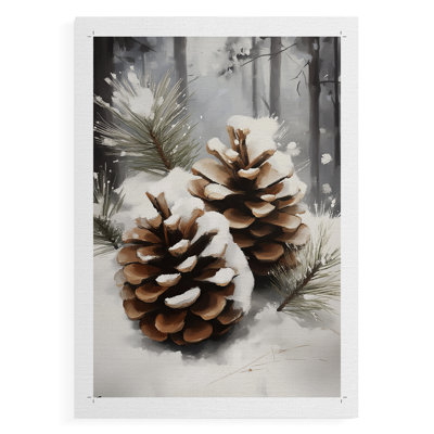 Art des Fêtes de Noël - Série 2-CCXIX - Impression sur toile seulement - NON-CADRE