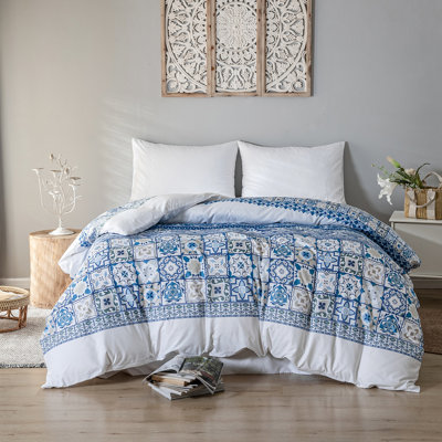 Geometric Shapes Duvet Cover