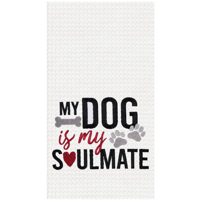 Essuie-mains Dog and My Soulmate