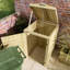 Wooden Single Bin Store