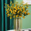 3 pièces de fleurs simulées pour vase, petit bouton de rose artificiel à tige longue de 29,5 pouces, fleurs décoratives pour la maison, jaune-1320923071