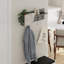 Fassett Wall Mounted Required 5 - Hook Wall Mounted Coat Rack