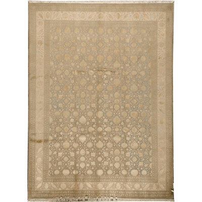 Hand Woven Cotton Oriental Area Rug