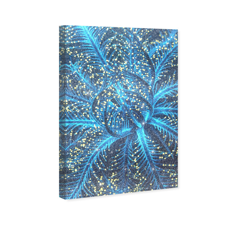 Neon Bloom Print by Oliver Gal, 30"H x 20"W, Gallery Wrapped