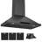 36" 900 CFM Convertible Wall Mount Range Hood with LED Lights & Hands-Free Control-111687883
