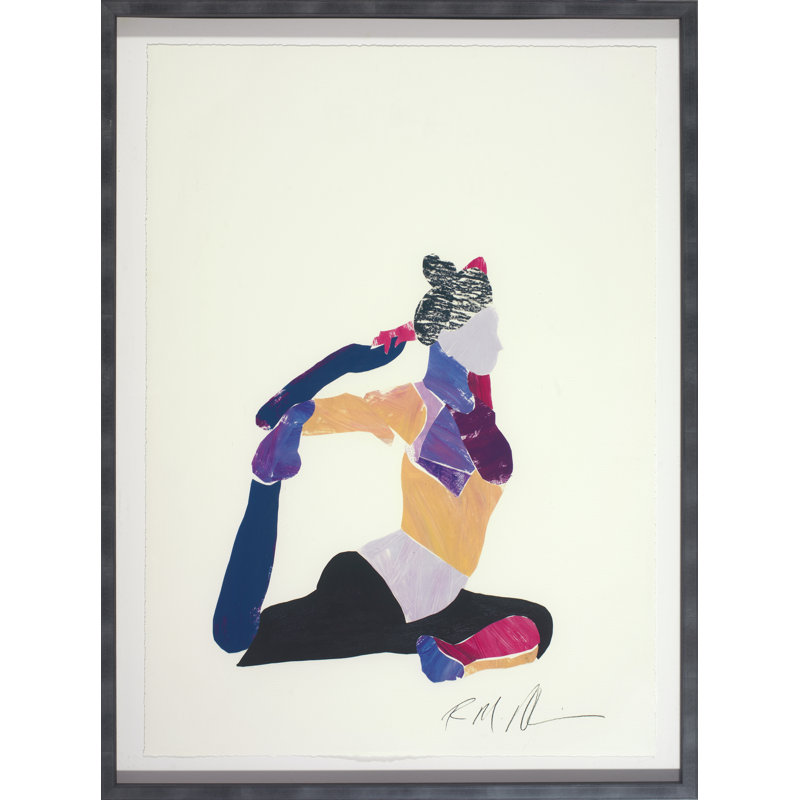 Yoga—Pigeon Print by Robert Robinson
