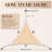 Amgo Triangle Waterproof Sun Shade Sail-103519256-103519260