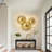 3 - Light Gold Flush Mounted Integrated LED Wall Sconce
