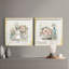 " None " 2 - Pieces Painting Print