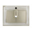 Comptoir de meuble-lavabo en céramique noir mat 24 po Swiss Madison-117223404-101635199