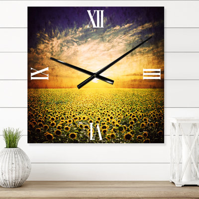Metal Wall Clock