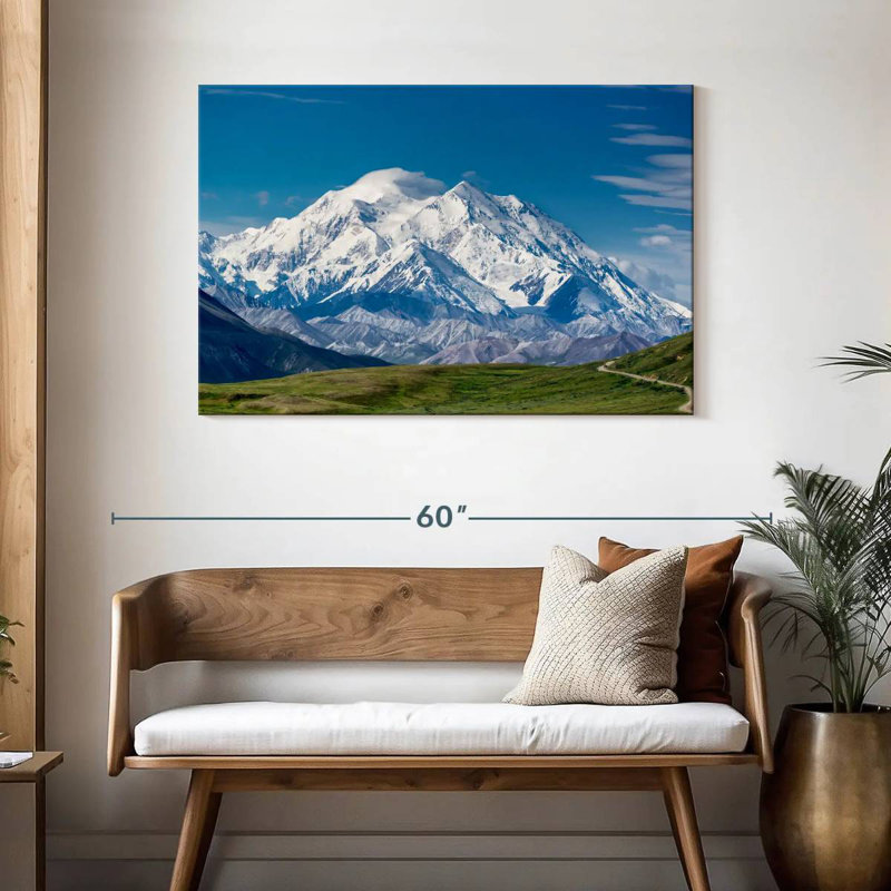 Alvord Mount McKinley Denali, H 30 po x l 45 po