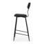 Ensemble de 2 chaises hautes en tissu Sitello-1733860018
