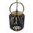 8.5"W Ford Lantern 1-Light Metal Pendant