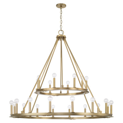 Lustre 24 lumières Pearson